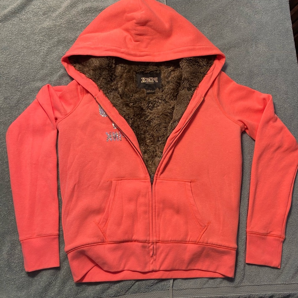 Victoria’s Secret Fur-Lined Hoodie
